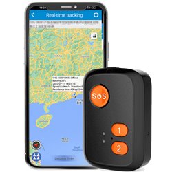 Traceur GPS Étanche IP67 Avec Bouton SOS et Suivi en Temps Réel Pour Personnes Âgées