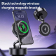Support Téléphone Voiture Recharge Sans Fil 15W Magnétique N52 À Ventouse Réglable Trois Axes - www.yonis-shop.com