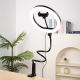 Anneau Lumineux LED 10 Pouces Pour Selfies Et Streaming Avec Support Flexible 78 Cm 120 LED 3 Modes 10 Niveaux - www.yonis-sh...