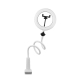 Anneau Lumineux LED 8 Pouces Pour Selfies Et Streaming Bras Flexible 120 LED 10 Niveaux 78 Cm - www.yonis-shop.com