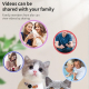 Caméra Pour Animaux Étanche IPX6 Avec Suivi Vidéo Angle 170° Et Enregistrement En Boucle - www.yonis-shop.com