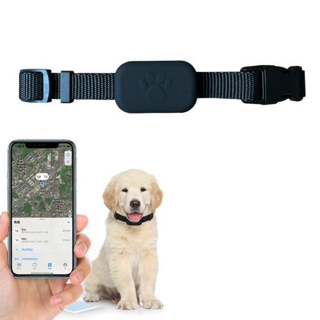 Collier Localisateur Connecté Pour Animaux Compatible Localiser Avec Sonnerie 90 dB Autonomie 6 À 12 Mois - www.yonis-shop.com