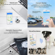 Traceur Bluetooth Pour Animaux Alarme Anti Perte Portée 20 m Autonomie 6 Mois iOS Android Bleu Foncé - www.yonis-shop.com