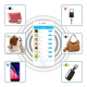 Traceur Bluetooth Antiperte Pour Clés Portefeuille Et Animaux Avec Alarme Dernière Position Sur Carte Portée 25 M - www.yonis...