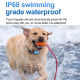 Collier GPS Pour Chien Et Chat IP68 WiFi LBS Clôture Virtuelle Autonomie 4 5 Jours - www.yonis-shop.com
