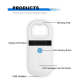 Lecteur De Puces Animales Portable 134,2 kHz FDX-B Bluetooth Mémoire 128 Identifiants - www.yonis-shop.com