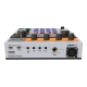 Console De Mixage Audio Pour Streaming Et Chant Bluetooth 24 Bits XLR Enregistrement TF Batterie 2900 mAh Blanche - www.yonis...