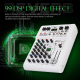 Table De Mixage Audio 4 Canaux Pour Enregistrement Live DSP 99 Réverbérations Bluetooth 5.0 Alimentation Fantôme 48 V - www.y...