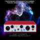 Interface Audio USB 2 Entrées 2 Sorties 24 Bit 48 kHz ASIO Avec Alimentation Fantôme 48 V - www.yonis-shop.com