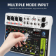 DEBRA V8 8-Channels Audio Mixer Live Recording Reverb(EU Plug)