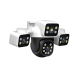 Caméra De Surveillance Extérieure WiFi PTZ À Trois Objectifs 3 x 4MP IP66 Avec Détection Humaine - www.yonis-shop.com