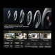 Caméra De Surveillance Extérieure Double Objectif 3K IP66 Wi Fi 6 Suivi IA Vision Nocturne Couleur - www.yonis-shop.com