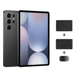Tablette Android 10 10.1 Pouces 4G LTE Double SIM 4Go 32Go Avec Clavier Souris Et Étui