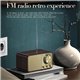 Enceinte Bluetooth Vintage Stéréo Sans Fil Puissante 5W Support TF AUX U Disk FM Autonomie 10h - www.yonis-shop.com