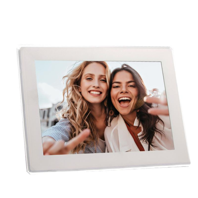 Cadre Photo Numérique WiFi 10 Pouces IPS HD Écran Tactile Mémoire 32 Go Transfert Cloud Et Application - www.yonis-shop.com