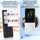 Téléphone À Touches Android 13 4G Double SIM Écran IPS 2,8 Pouces 3 Go 32 Go GPS WiFi Double Bande - www.yonis-shop.com