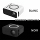 Mini Vidéoprojecteur Portable LED 16 À 100 Pouces Haut Parleur Intégré Prise Casque USB Blanc - www.yonis-shop.com