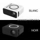 Mini Vidéoprojecteur Portable LED 16 À 100 Pouces Haut Parleur Intégré Prise Casque USB Blanc - www.yonis-shop.com