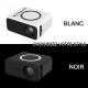 Mini Vidéoprojecteur Portable LED 16 À 100 Pouces Haut Parleur Intégré Prise Casque USB Blanc - www.yonis-shop.com
