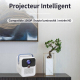 Vidéoprojecteur Portable Android Pour Home Cinéma HD 720P WiFi 6 Bluetooth 5 Écran 40 À 130 Pouces - www.yonis-shop.com
