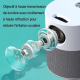 Vidéoprojecteur LED Full HD 1080P WiFi Android Projection Latérale HDMI USB TF Prise EU - www.yonis-shop.com