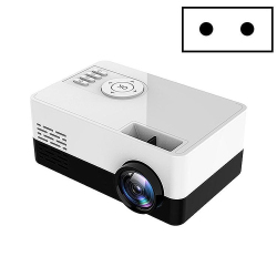 Mini Projecteur LED Portable 1080P Supporté Avec Haut Parleur TF USB AV Pour Maison Et Camping