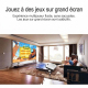 Mini Vidéoprojecteur LED Compact Pour Maison Compatible 1080P HDMI USB TF Avec Support Trépied - www.yonis-shop.com