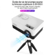 Mini Vidéoprojecteur LED Compact Pour Maison Compatible 1080P HDMI USB TF Avec Support Trépied - www.yonis-shop.com