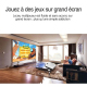 Mini Vidéoprojecteur LED Compact Pour Maison Compatible 1080P HDMI USB TF Avec Support Trépied - www.yonis-shop.com