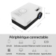 Mini Vidéoprojecteur LED Compact Pour Maison Compatible 1080P HDMI USB TF Avec Support Trépied - www.yonis-shop.com