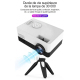 Mini Vidéoprojecteur LED Compact Pour Maison Compatible 1080P HDMI USB TF Avec Support Trépied - www.yonis-shop.com