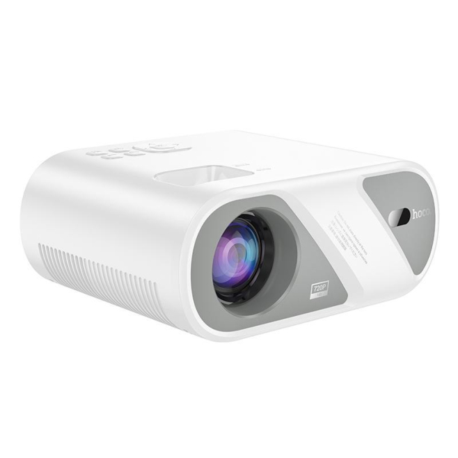 Mini Vidéoprojecteur Portable 720P WiFi Double Bande Bluetooth 5.0 Projection 20 À 200 Pouces - www.yonis-shop.com