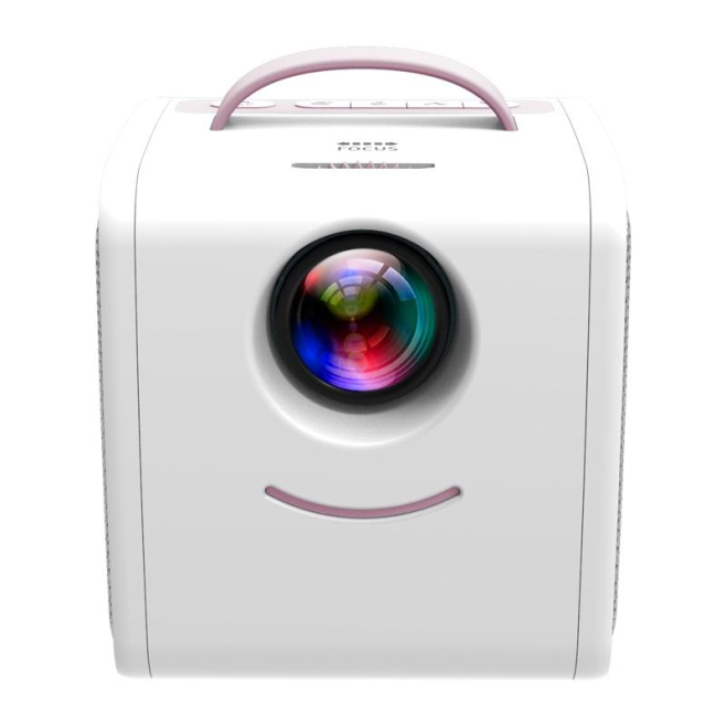 Mini Vidéoprojecteur LED Enfant 1080P HDMI USB Micro SD Format 20 À 70 Pouces Prise EU - www.yonis-shop.com