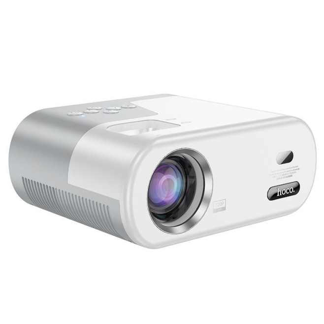 Vidéoprojecteur Portable Android 720P WiFi Double Bande Bluetooth 5.0 Projection 20 À 200 Pouces - www.yonis-shop.com