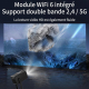 Vidéoprojecteur Portable WiFi 6 Bluetooth 5.0 720P Natif Support 4K Rotation 360° Correction Automatique - www.yonis-shop.com