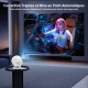 Vidéoprojecteur Android 11 WiFi Double Bande 5G Bluetooth 5.4 Mise Au Point Et Keystone Automatiques - www.yonis-shop.com