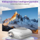 Vidéoprojecteur Intelligent Android 11 720P WiFi Double Bande Bluetooth 5.1 100 ANSI Lumens - www.yonis-shop.com