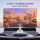 Vidéoprojecteur Intelligent Android 11 720P WiFi Double Bande Bluetooth 5.1 100 ANSI Lumens - www.yonis-shop.com