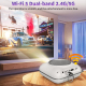 Vidéoprojecteur Intelligent Android 11 720P WiFi Double Bande Bluetooth 5.1 100 ANSI Lumens - www.yonis-shop.com