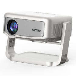 Vidéoprojecteur 720P 180 ANSI WiFi Double Bande Bluetooth 5.1 Avec Mise Au Point Électrique Et Support Orientable