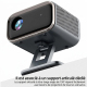 Vidéoprojecteur Intelligent Full HD Android 13 250 ANSI WiFi Double Bande Bluetooth Autofocus - www.yonis-shop.com