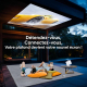 Vidéoprojecteur Smart Android 9 720P 180 ANSI WiFi 6 Bluetooth Autofocus Correction Automatique - www.yonis-shop.com