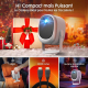 Vidéoprojecteur Smart Android 9 720P 180 ANSI WiFi 6 Bluetooth Autofocus Correction Automatique - www.yonis-shop.com