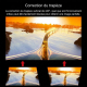 Vidéoprojecteur LCD 720P HD WiFi 2,4G Projection 50 À 300 Pouces HDMI USB VGA - www.yonis-shop.com