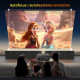 Vidéoprojecteur Smart Full HD 1080P Android 13 300 ANSI WiFi Double Bande Bluetooth 5.2 - www.yonis-shop.com