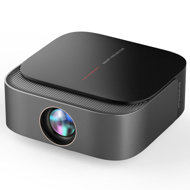 Vidéoprojecteur Smart Full HD 1080P 300 ANSI WiFi Double Bande Bluetooth 5.1 Focus Électrique - www.yonis-shop.com