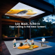 Vidéoprojecteur Intelligent 720P WiFi Double Bande Bluetooth 5.1 Mise Au Point Électrique Gimbal - www.yonis-shop.com