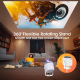 Vidéoprojecteur Intelligent 720P WiFi Double Bande Bluetooth 5.1 Mise Au Point Électrique Gimbal - www.yonis-shop.com