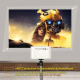 WOWOTO F8Plus DLP DMD 0.33 inch 1920 x 1080 4K 800ANSI RGBB LED Smart Projector(EU Plug)