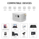 Vidéoprojecteur Smart DLP Full HD 800 ANSI Android WiFi Double Bande Autofocus Compatible 4K - www.yonis-shop.com